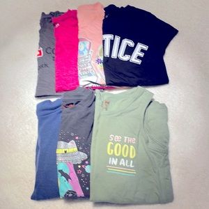 🌸💟 FINAL SALE 💟🌸 Kids Shirts/Tops Size 6-8 (S-M)